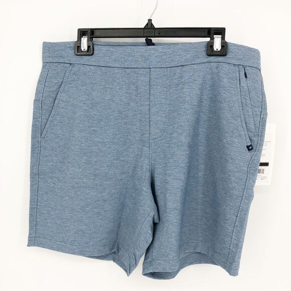 MINISTRY OF SUPPLY Men's Fusion Terry Shorts XXL Blue Pull On Lightweight NWT - Picture 4 of 9